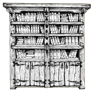 Шкаф книжный разборный